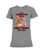 Pumpkin Girl - Great Pyrenees 2 Premium Fit Ladies Tee tile