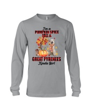 Pumpkin Girl - Great Pyrenees 2 Long Sleeve Tee tile