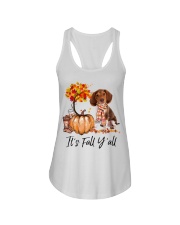It is Fall - Pocket Beagle Ladies Flowy Tank tile