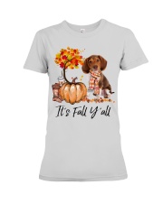 It is Fall - Pocket Beagle Premium Fit Ladies Tee tile