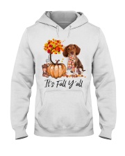It is Fall - Pocket Beagle Hooded Sweatshirt tile