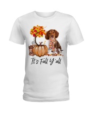 It is Fall - Pocket Beagle Ladies T-Shirt tile