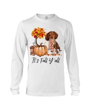 It is Fall - Pocket Beagle Long Sleeve Tee tile