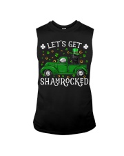 Shamrocked - BLACK Pug 1 Sleeveless Tee tile
