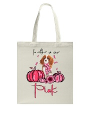 In October - Cavalier King Charles Spaniel 2 Tote Bag tile
