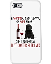 She Also Needs - Flat Coated Retriever Phone Case tile