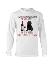 She Also Needs - Flat Coated Retriever Long Sleeve Tee tile