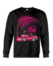 LBN October Pink Truck Boykin Spaniel Crewneck Sweatshirt tile