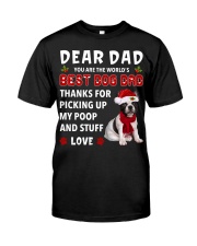 Christmas Dad - French Bulldog 2 Premium Fit Mens Tee tile