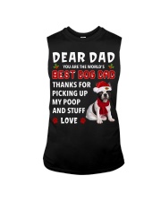 Christmas Dad - French Bulldog 2 Sleeveless Tee tile