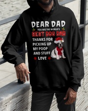 Christmas Dad - French Bulldog 2 Hooded Sweatshirt apparel-hooded-sweatshirt-lifestyle-front-11