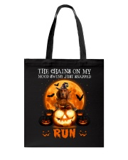 Snapped - Redbone Coonhound Tote Bag tile