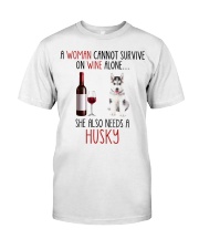 She Also Needs - Husky Classic T-Shirt front