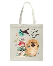 Chosen - TAN Pekingese Tote Bag tile