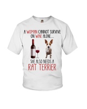 She Also Needs - Rat Terrier Youth T-Shirt tile