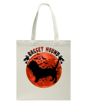 Blood Moon - Basset Hound Tote Bag tile