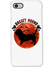 Blood Moon - Basset Hound Phone Case tile