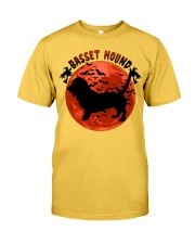 Blood Moon - Basset Hound Classic T-Shirt front