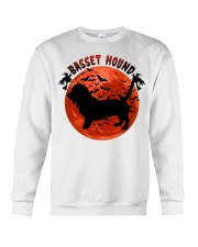 Blood Moon - Basset Hound Crewneck Sweatshirt tile