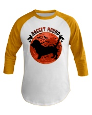Blood Moon - Basset Hound Baseball Tee tile