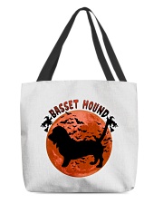 Blood Moon - Basset Hound All-Over Tote tile