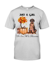 Fall And - Dobermann Premium Fit Mens Tee tile