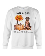 Fall And - Dobermann Crewneck Sweatshirt tile