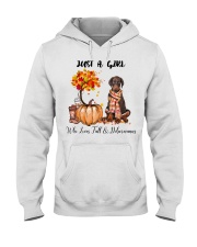 Fall And - Dobermann Hooded Sweatshirt tile