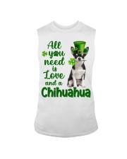 Lucky Need - BLACK Chihuahua Sleeveless Tee tile