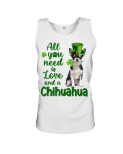 Lucky Need - BLACK Chihuahua Unisex Tank tile