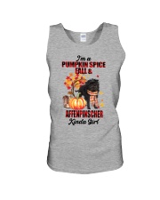 Pumpkin Girl - Affenpinscher Unisex Tank tile