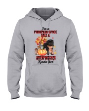 Pumpkin Girl - Affenpinscher Hooded Sweatshirt tile