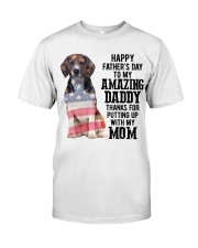 Daddy Beagle Dog Classic T-Shirt tile
