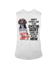 Daddy Beagle Dog Sleeveless Tee tile