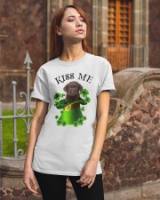 Lucky Kiss - CHOCOLATE Labrador Classic T-Shirt apparel-classic-tshirt-lifestyle-06