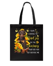 Journey - Dobermann Tote Bag tile