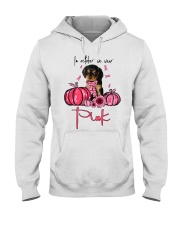 In October - Cavalier King Charles Spaniel Hooded Sweatshirt front
