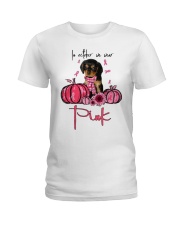 In October - Cavalier King Charles Spaniel Ladies T-Shirt tile