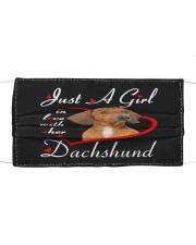 Love Her - Red Dachshund Mask tile
