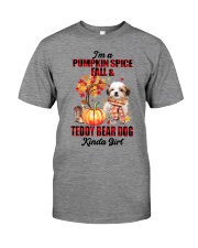 Pumpkin Girl - Teddy Bear Dog Premium Fit Mens Tee tile