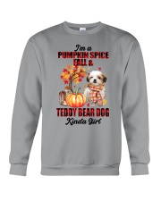 Pumpkin Girl - Teddy Bear Dog Crewneck Sweatshirt tile