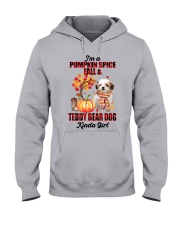 Pumpkin Girl - Teddy Bear Dog Hooded Sweatshirt tile