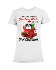 Hot Chocolate - Japanese Chin 2 Premium Fit Ladies Tee tile