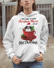 Hot Chocolate - Japanese Chin 2 Hooded Sweatshirt apparel-hooded-sweatshirt-lifestyle-07
