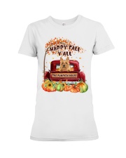 Pumpkin House - Australian Terrier Premium Fit Ladies Tee tile