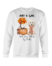 Fall And - Toy Poodle Crewneck Sweatshirt tile