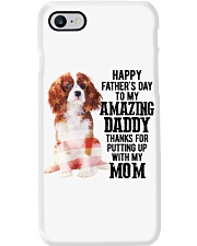 Father Day - Cavalier King Charles Spaniel Dog Phone Case tile