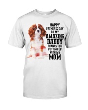 Father Day - Cavalier King Charles Spaniel Dog Classic T-Shirt tile