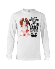 Father Day - Cavalier King Charles Spaniel Dog Long Sleeve Tee tile