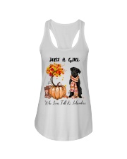 Fall And - labrador 5 Ladies Flowy Tank tile